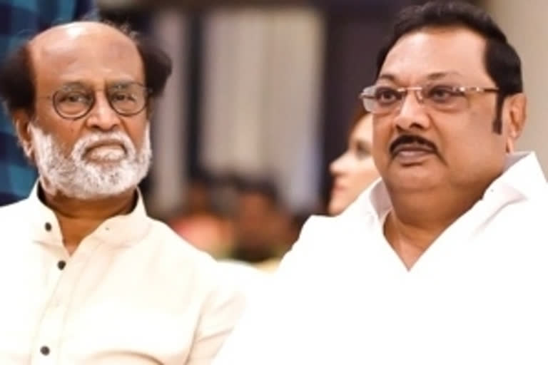 Rajinikanth and MK Alagiri