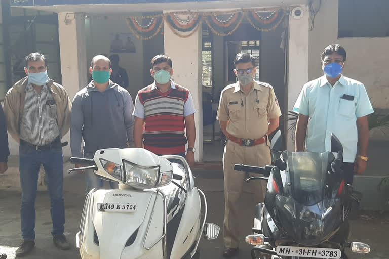 Two-wheeler thief arrested