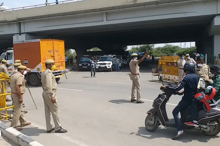 People coming to ghaziabad from delhi will have corona test