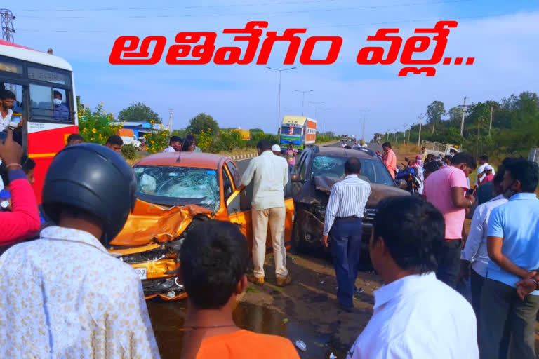 six injured in car accident at kaveli junction