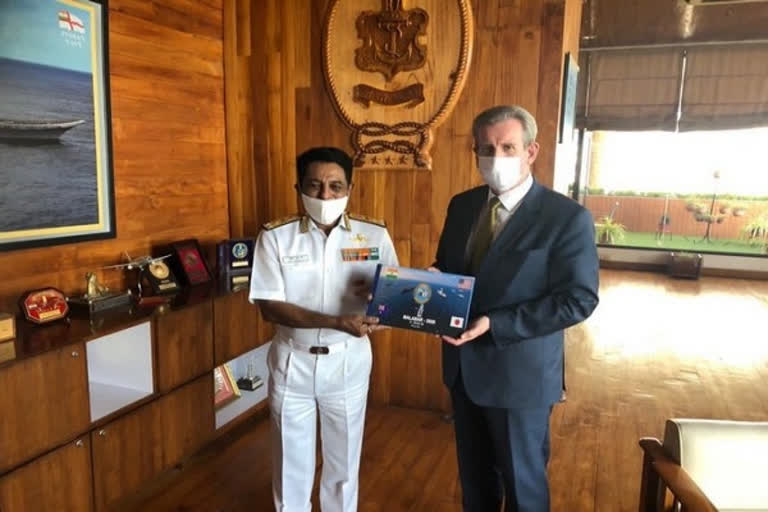 The High Commissioner's visit was significant as it coincided with the recently concluded Quad exercise MALABAR 2020