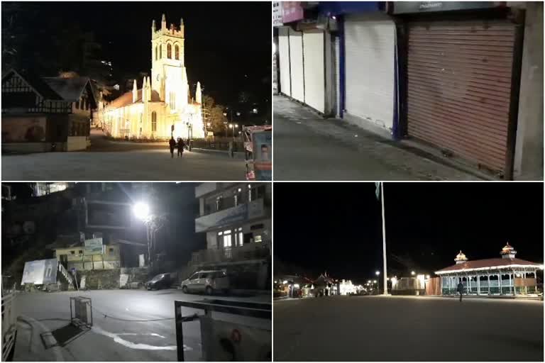 shimla night curfew news