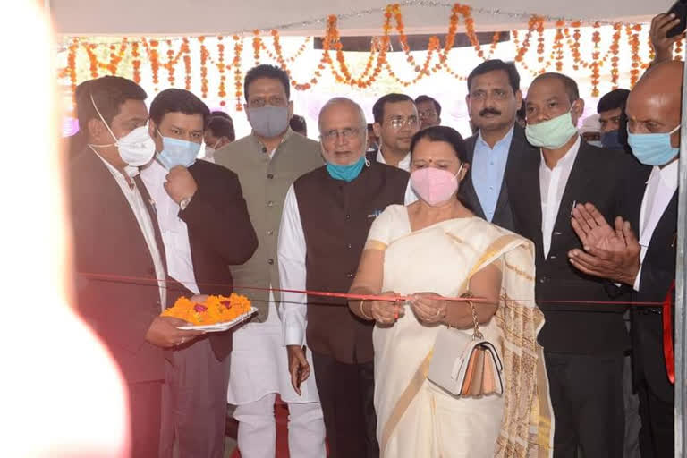 Inauguration of permanent court at Tendukheda in Narsinghpur