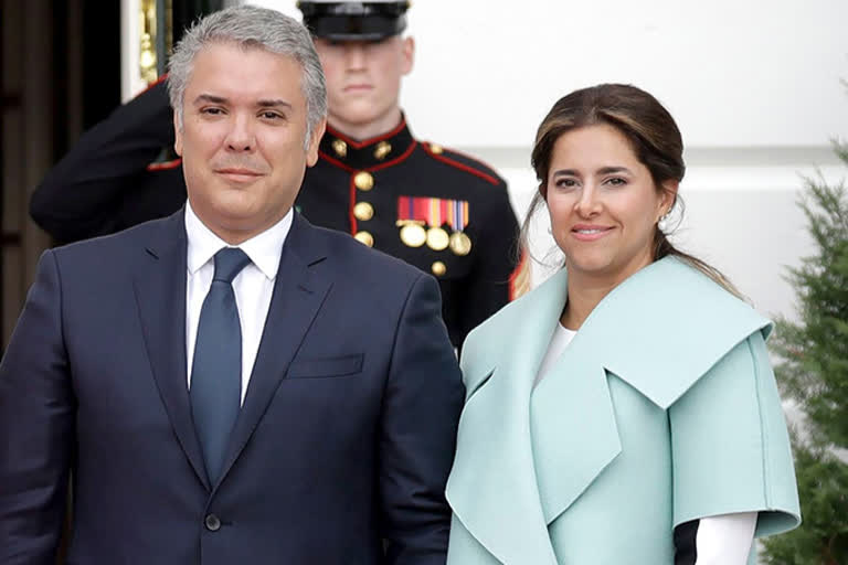 Colombia's 1st lady tests positive for COVID-19