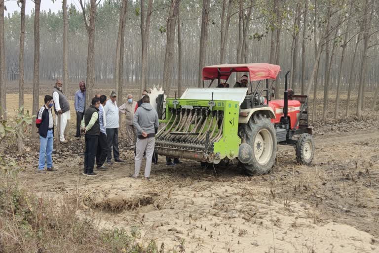 Super seeder machine