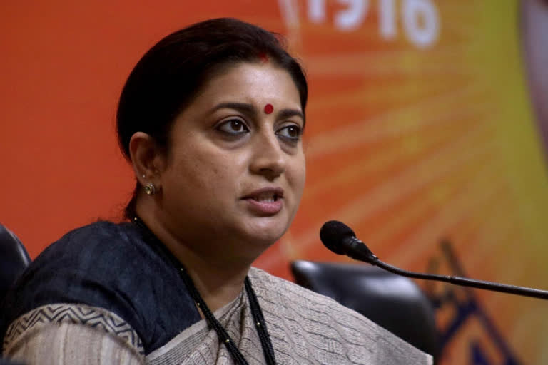 MIM-TRS enlisting illegal immigrants as voters: Smriti Irani