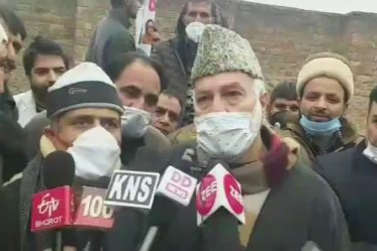 کشمیر میں بی جے پی کی دال گلنے والی نہیں ہے: مظفر شاہ