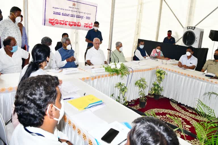 CM Yediyurappa meeting