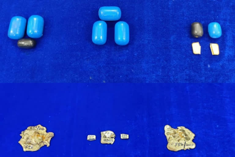 Chennai airport  1.8 kg gold seized  Chennai  gold seized  ചെന്നൈ അന്താരാഷ്ട്ര വിമാനത്താവളം  സ്വർണം പിടിച്ചെടുത്തു  സ്വർണക്കടത്ത്