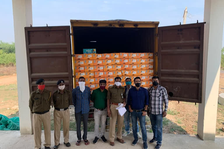 Bundi news, Bundi excise department action, liquor seized