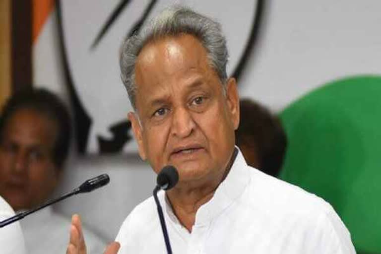 Congress leader Ahmed Patel,  CM Ashok Gehlot