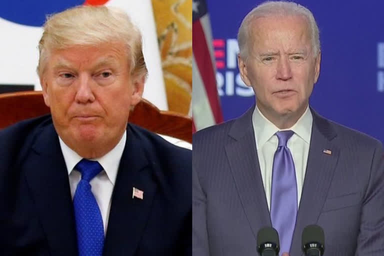 Trump and Biden