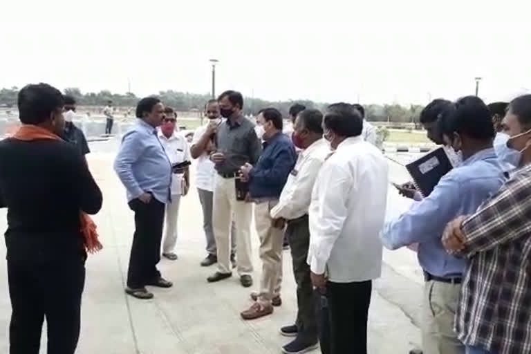 collector review on collectorate in siddipet