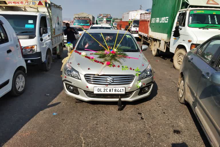 Delhi farmer protest