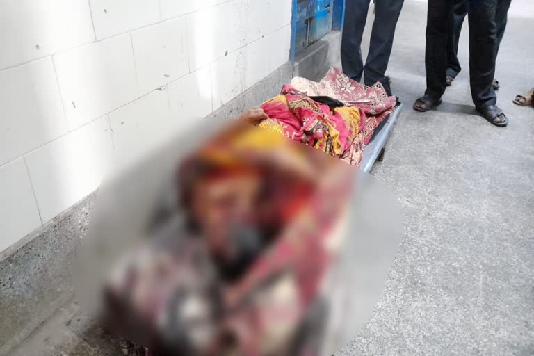 dead body of Anwara Bibi