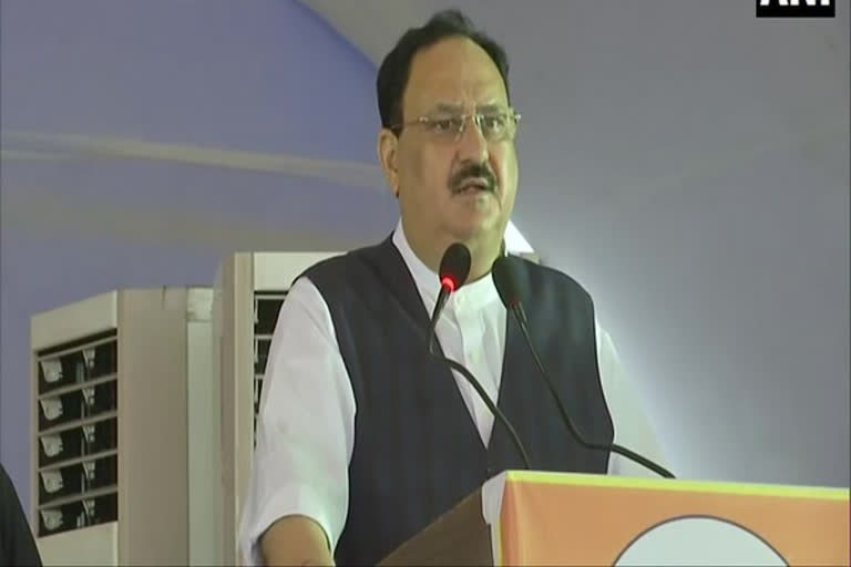 JP Nadda to hold roadshow on Friday in Hyderabad , ahead of GHMC polls