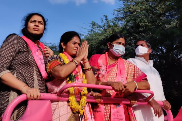 trs campaign in sherilingampally