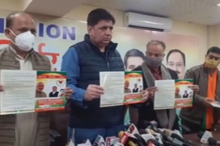 DDC polls: J&K BJP promises 70,000 jobs, claims end of 'stone-pelting era'