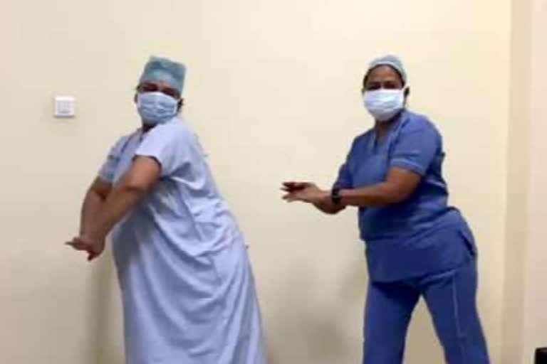 Pregnant women dance before delivery in korba chhattisgarh