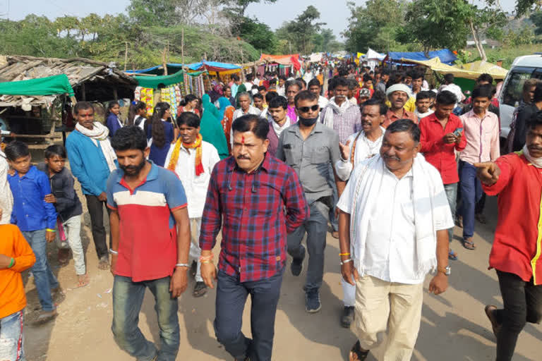 An atmosphere of happiness among the villagers