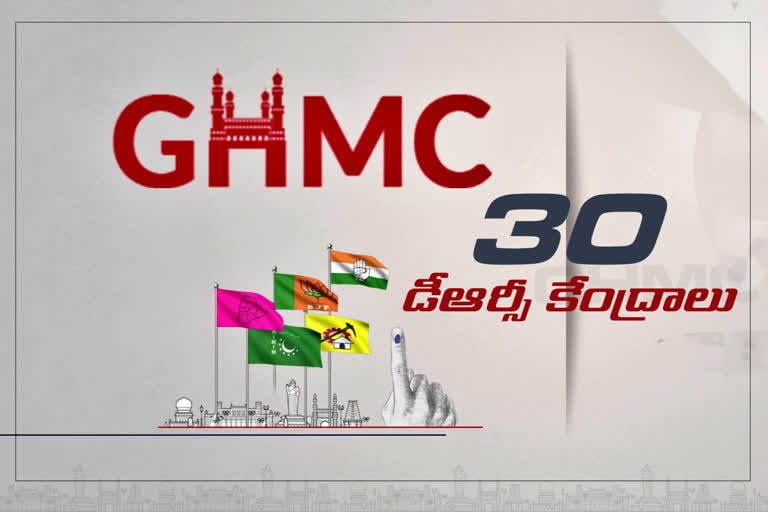 Counting of GHMC votes in 30 places