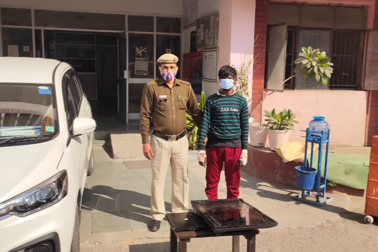 Najafgarh Police Police revealed the case of theft in the factory