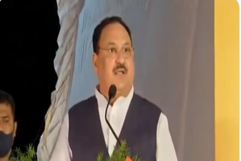 Time for KCR to go, says BJP chief Nadda in Hyderabad