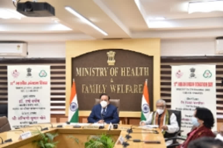 Union Health Minister Harsh Vardhan