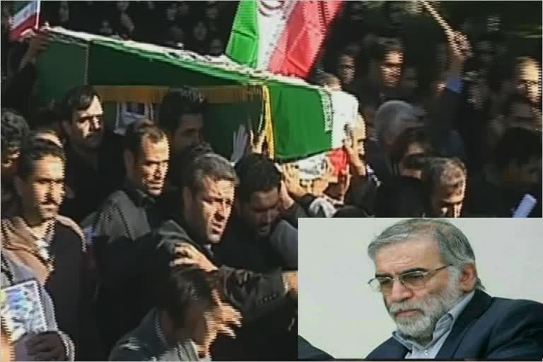 Millions attend Iranian father of bomb funeral prayers