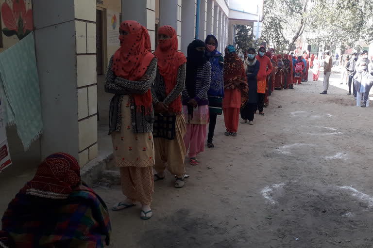 Jhunjhunu Second phase polling of Zilla Parishad