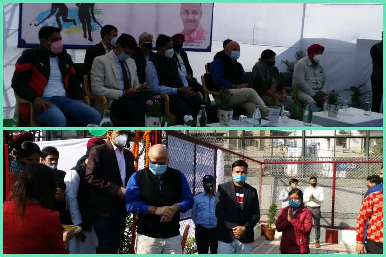 Another Synthetic Turf Hockey Stadium made in Delhi,  Deputy CM Manish Sisodia inaugurated