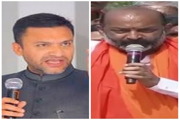 AIMIM's Akbaruddin Owaisi,BJP leader Bandi Sanjay Kumar booked