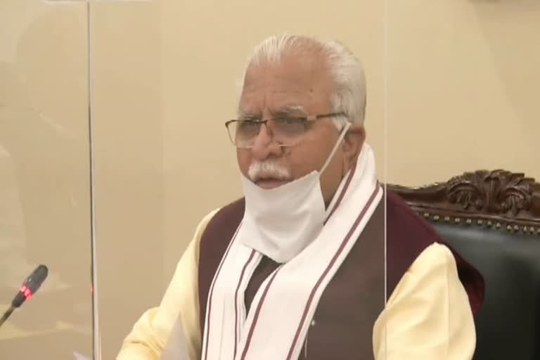 other state crop not to be purchase in haryana says cm manohar lal