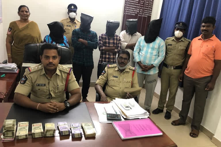 auto theft gang arrest at guntur