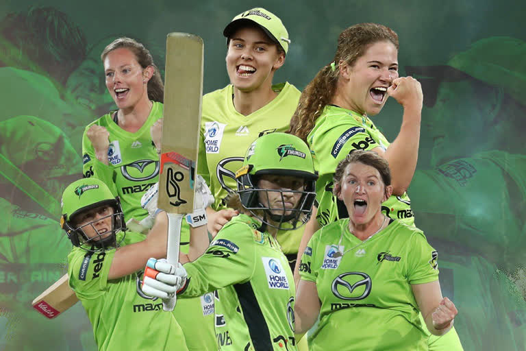 Sydney Thunder win Women's Big Bash League for second time