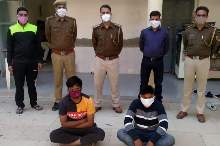 Jhunjhunu news, Jhunjhunu police, accused arrested for car robbery