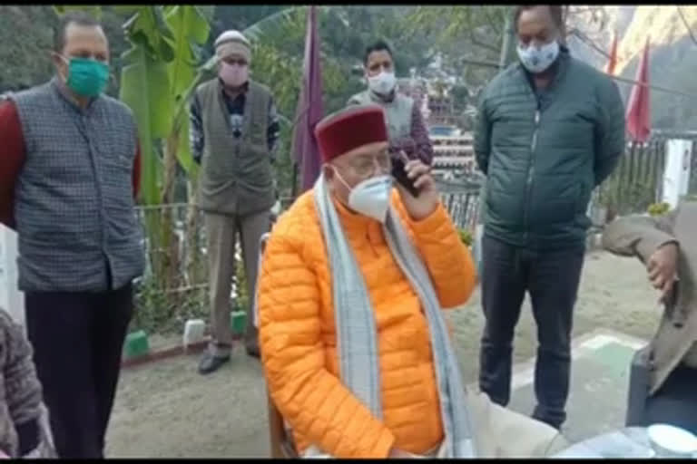 tourism-minister-satpal-maharaj-on-chamoli-visit