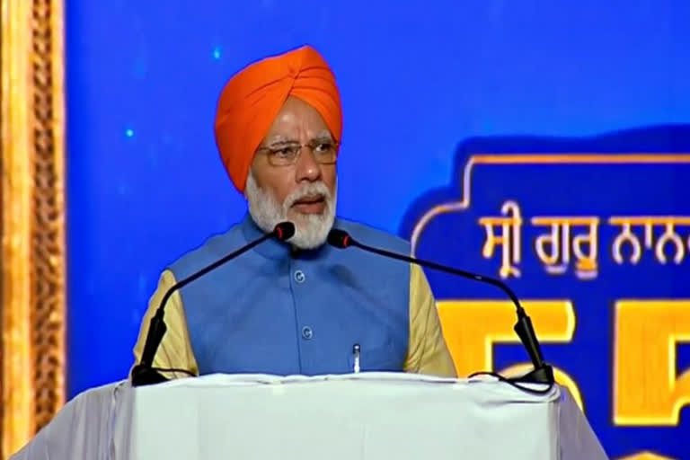 pm modi greets citizens ahead of guru nanak jayanti