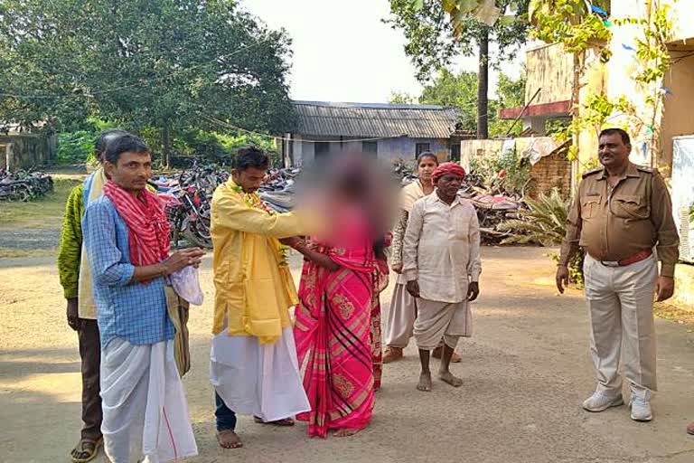 lover couple get married in police station pakur