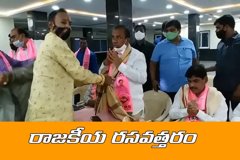 congress leader ale purushottam join in trs