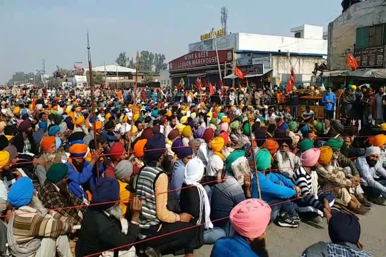 delhi Singhu Border farmers