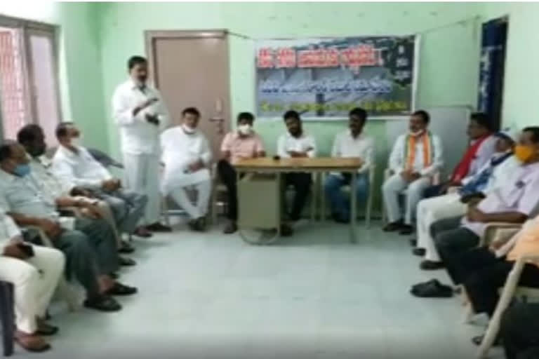 all party leaders   Round table meeting   at kadapa