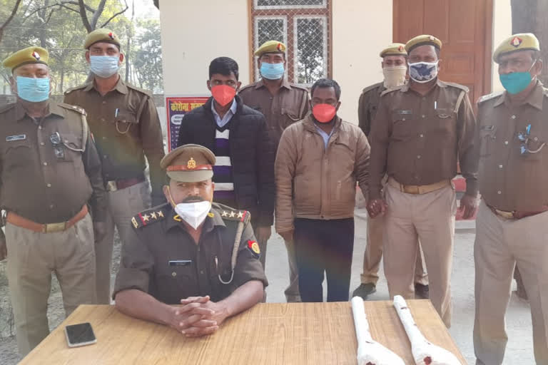 ballia police revealed double murder case