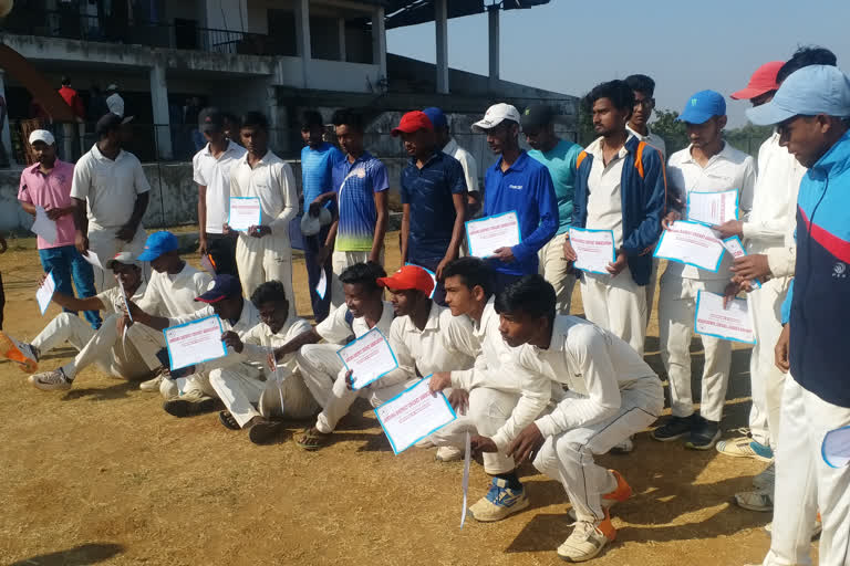 5 day cricket training camp organized in Jamtara