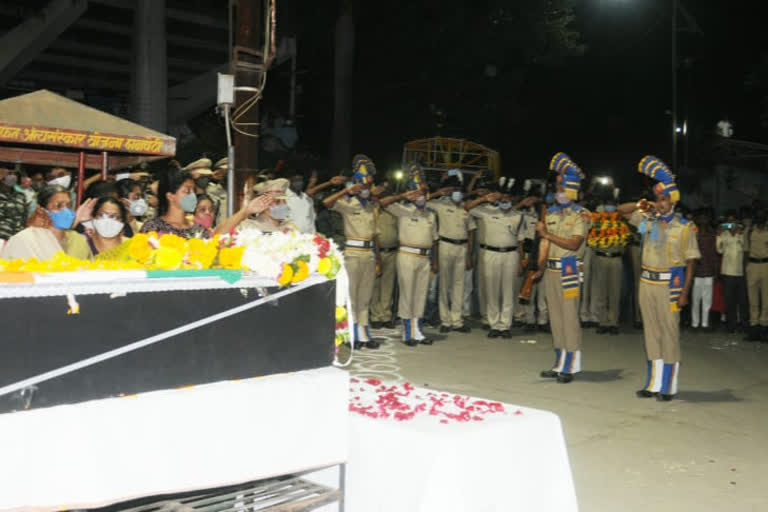 Funeral of martyr Nitin Bhalerao