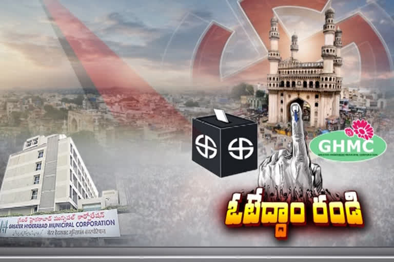 social activists creating voter awareness for ghmc electionsghmc elections