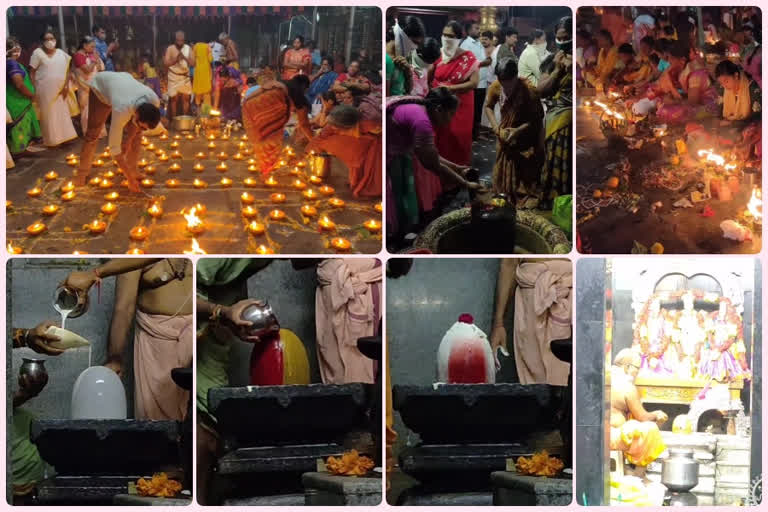 Karthika powrnami in Poleramma temple