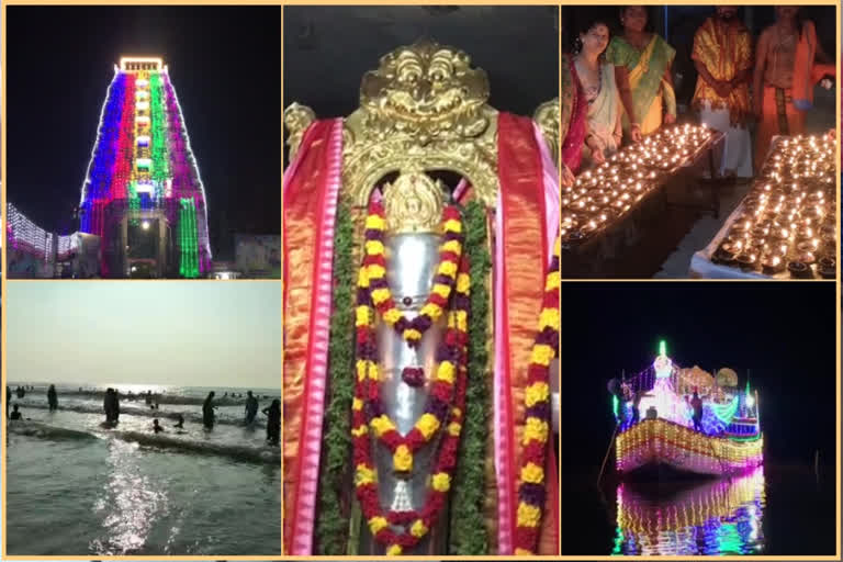 karteekamasam pooja in guntur temples