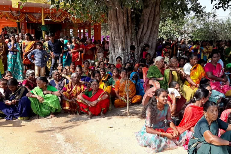 hanuman jatara at nyu velmal bopparam  in nirmal district