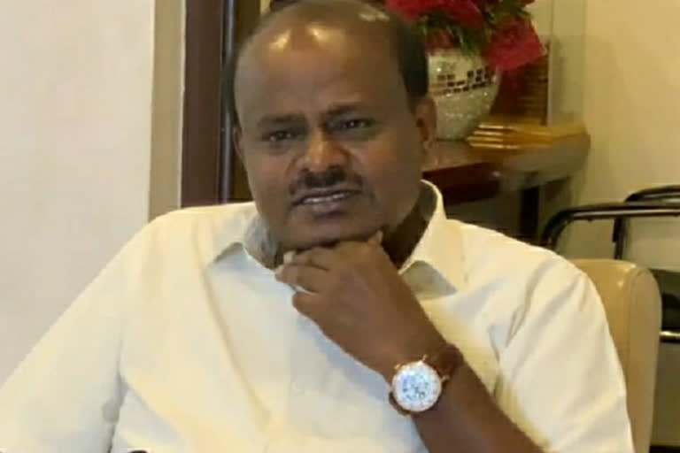 HDK tweet about farmers protest